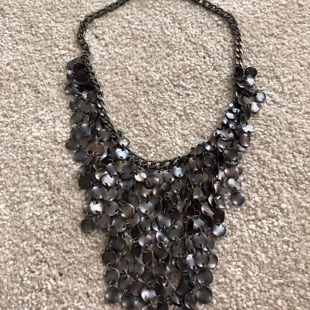 Retired posse necklace